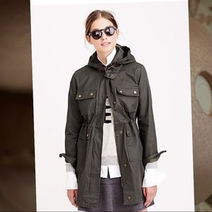 Women’s Jcrew long downtown field jacket